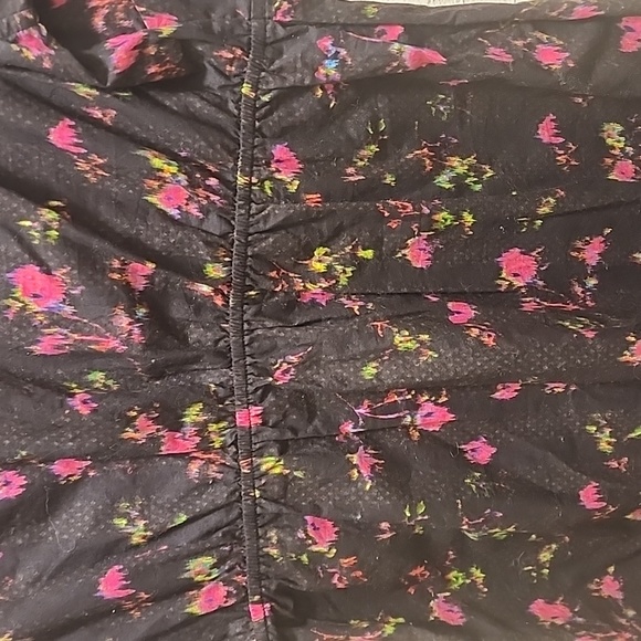 Pam & Gela Neon Ditsy Dress sz Small - Picture 9 of 15